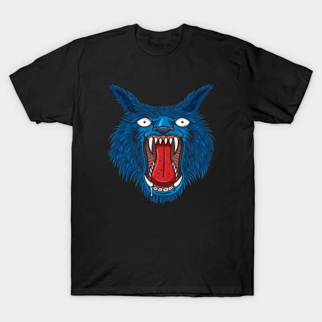 Of Wolf & Man T-Shirt by Moe Tees